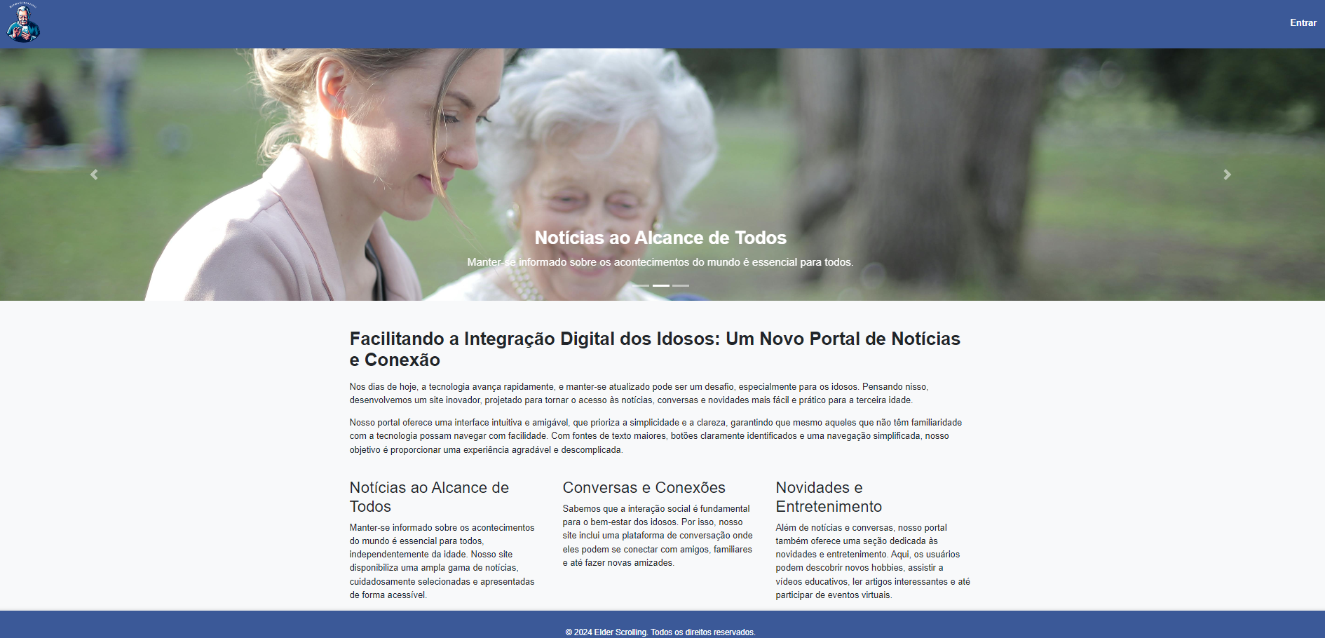Tela principal
